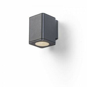 RED - DESIGN RENDL RENDL MIZZI SQ I nástěnná antracitová 230V LED 12W 46° IP54 3000K R11964