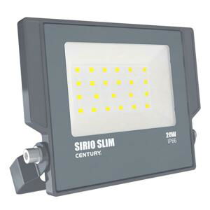 CENTURY REFLEKTOR LED SIRIO SLIM ČERNÝ 20W 4000K 1800Lm 110d 160x29x147mm IP66 CEN SRS-209540
