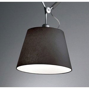 Artemide TOLOMEO MEGA stín.textil černá D.360 0772020A