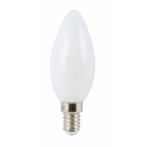 HEITRONIC LED žárovka Filament mléčná C35 E14 4W 2700K 15027