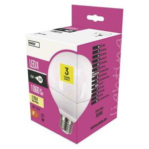 EMOS LED žárovka Classic Globe 11,5W E27 teplá bílá 1525733209