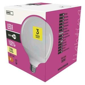 EMOS LED žárovka Classic Globe 18W E27 teplá bílá 1525733210