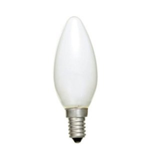 Tes-lamp žárovka 25W E14 240V svíčková matná