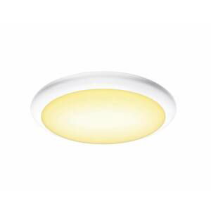 SLV BIG WHITE RUBA 10 CW Sensor LED, venkovní nástěnné a stropní nástavbové svítidlo, bílá, IP65 3000/4000K 1001912