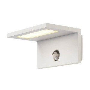 SLV BIG WHITE LED SENSOR WL LED venkovní nástěnné nástavbové svítidlo, IP44, bílá, 3000K 1001970