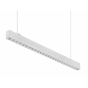 CENTURY LED liniové svítidlo LINKY závěsné Parabolický reflektor 32W, 3200lm,4000K,Ra80, UGR16, 90d, IP20 ,1131x50x75mm, včetně 2ks závěsů 1,5m