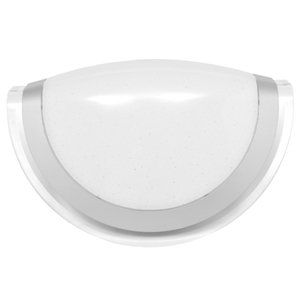 Ecolite LED sv. nástěnka půlkruh, 10W, 850lm, 3000-6000K WALR-10W/LED