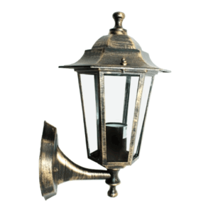 ACA Lighting Garden lantern venkovní nástěnné svítidlo HI6021GB