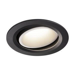 SLV BIG WHITE NUMINOS MOVE DL L vnitřní LED zápustné stropní svítidlo černá/bílá 3000 K 20° otočné a výkyvné 1003674