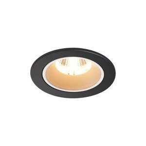 SLV BIG WHITE NUMINOS DL S vnitřní LED zápustné stropní svítidlo černá/bílá 2700 K 20° včetně listových pružin 1003770