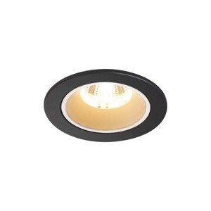 SLV BIG WHITE NUMINOS DL S vnitřní LED zápustné stropní svítidlo černá/bílá 3000 K 20° včetně listových pružin 1003794