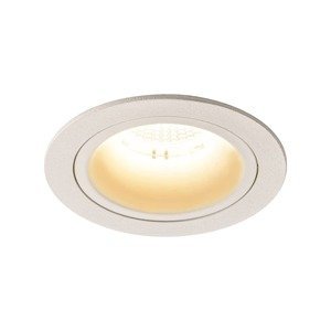 SLV BIG WHITE NUMINOS DL M vnitřní LED zápustné stropní svítidlo bílá/bílá 3000 K 20° včetně listových pružin 1003878