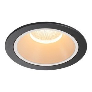 SLV BIG WHITE NUMINOS DL XL vnitřní LED zápustné stropní svítidlo černá/bílá 2700 K 55° 1003992