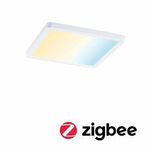 PAULMANN Smart Home Zigbee LED vestavné svítidlo Areo VariFit IP44 hranaté 175x175mm 13W bílá měnitelná bílá 930.47