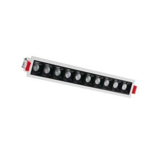 CENTURY MINIMAL Recessed linear LED 20W 4000K 1600lm CRI95 45d MOUNTING CLIP