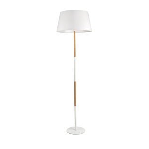 Nova Luce Elegantní stojací lampa Arrigo s přírodním dřevem NV 7605184