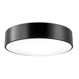 Nova Luce Moderní přisazené stropní svítidlo Finezza v několika variantách - 3 x 10 W, pr. 450 mm, matná černá NV 8218403