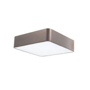 Nova Luce Moderní přisazené stropní svítidlo Ragu - 4 x 10 W, 360 x 360 mm, bronz NV 866603