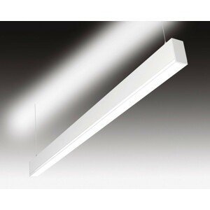 SEC Závěsné LED svítidlo přímé a nepřímé osvětlení WEGA-MODULE2-FAB-DIM-DALI, 50 W, černá, 1409 x 50 x 94 mm, 3000 K, 5950 lm 320-B-553-01-02-SP