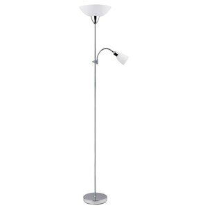 RABALUX CZ Svítidla s.r.o. Rabalux stojací lampa Diana E27 G45 1x MAX 60W + E14 1x MAX 40W chromová 4059