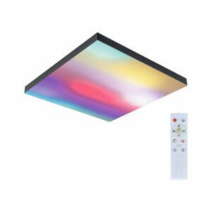 PAULMANN LED Panel Velora Rainbow dynamicRGBW hranaté 450x450mm 2110lm RGBW černá