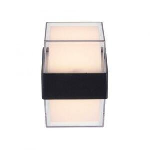 PAUL NEUHAUS LED venkovní svítidlo, nástěnné svítidlo, Cube, antracit, opálové sklo 3000K 9480-13