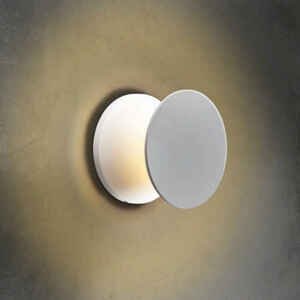 HEITRONIC LED nástěnné svítidlo MALAGA bílá 8W 3000K 500634