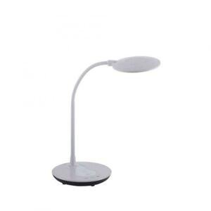LEUCHTEN DIREKT is JUST LIGHT LED stolní lampa, bílé, stmívatelné, CCT, vč. nabíjení mobilu 3000-5500K