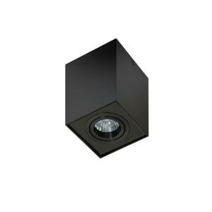 Stropní bodové přisazené svítidlo AZzardo Eloy 1 black/black AZ2137 GU10 1x50W IP20 9,5cm hranaté černé