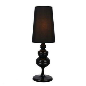 Stolní lampa AZzardo Baroco table black AZ2162 E27 1x50W IP20 18cm černá