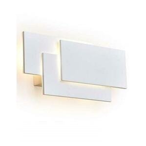 LED Nástěnné svítidlo AZzardo Clover Square white AZ2199 12W 840lm 3000K IP20 26cm bílé