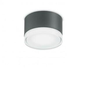 Venkovní stropní a nástěnné svítidlo Ideal Lux Urano PL1 small antracite 168111 antracitové 12cm IP44