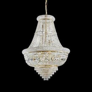Závěsné svítidlo Ideal Lux Dubai SP24 Ottone 243528 E14 24x40W 80cm IP20 zlaté