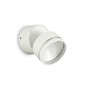 LED Venkovní nástěnné svítidlo Ideal Lux OMEGA AP ROUND BIANCO 3000K 269177 7,3W 530lm 3000K IP54 9cm bílé