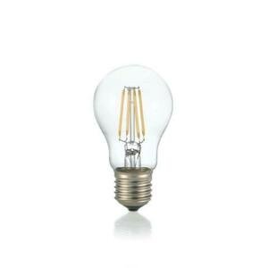 LED Filamentová žárovka Ideal Lux Goccia Trasparente 271613 E27 8W 860lm 3000K CRI90 čirá nestmívatelná