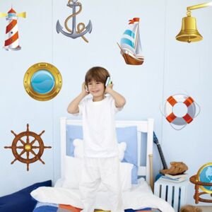 Samolepky do dětského pokoje - Malý námořník