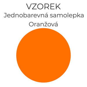 Vzorek 3215 - Oranžová