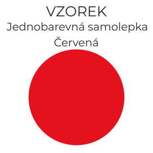 Vzorek 3319 - Červená