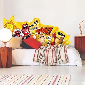 Zástěna za postel - Pop art