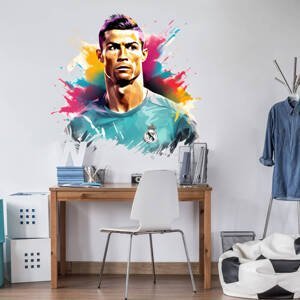 Nálepka na zeď - Cristiano Ronaldo