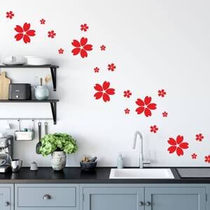 Samolepky na zeď - Květiny do kuchyně