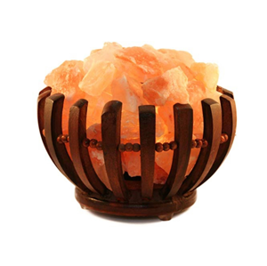 Marimex Elektrická dřevěná miska se solnými krystaly 2-3 kg - kulatá - 11105892