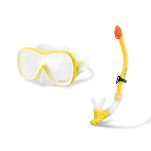 Marimex Set brýle a šnorchl žlutý/modrý - 11630022