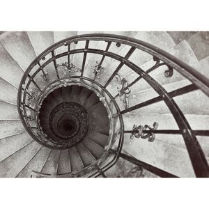 Obraz na plátně Spiral Stairs