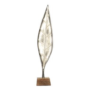 Dekorace Silver Leaf II 65cm