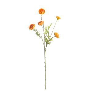 Květina dudka chocholatého 55cm orange