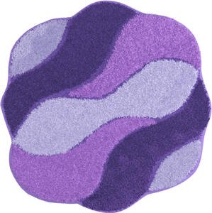 GRUND CARMEN - Koupelnová předložka lila Rozměr: 60x60 cm
