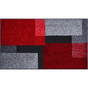 GRUND ATALA - Koupelnová předložka červená Rozměr: 70x120 cm