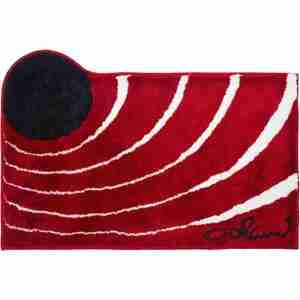 GRUND Koupelnová předložka Colani 2 červená Rozměr: 80x150 cm