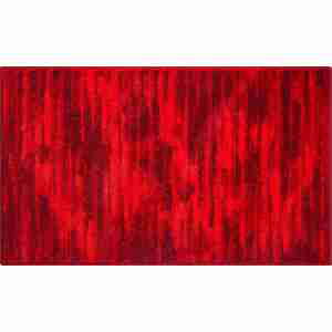 GRUND Koupelnová předložka FANCY rubínová Rozměr: 70x120 cm